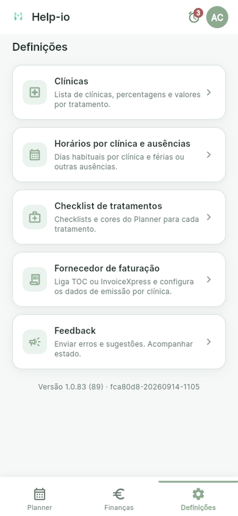 Definições